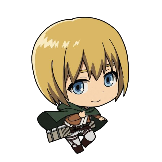 Armin Chibi Sticker - Weebscult