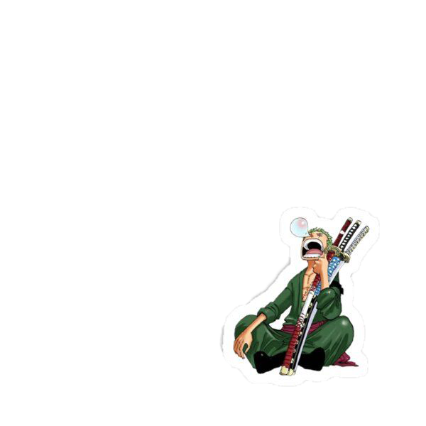 "Sleeping Swordsman" Zoro Sticker - Weebscult